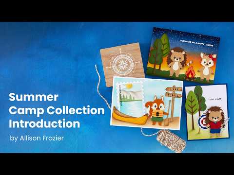 Camp Days Etched Dies by Allison Frazier