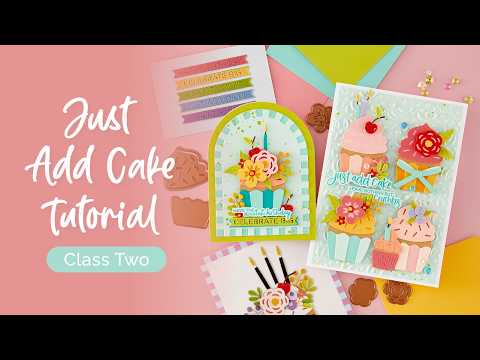Just Add Cake Birthday Cardmaking Kit
