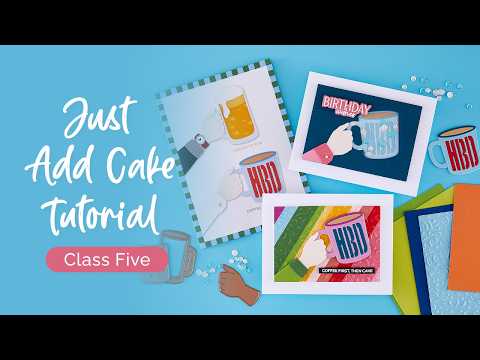 Just Add Cake Birthday Cardmaking Kit