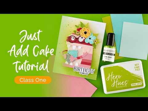 Just Add Cake Birthday Cardmaking Kit