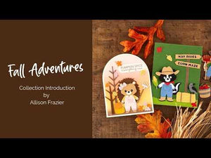 All About Fall Clear Stamp Set by Allison Frazier