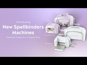White Platinum Scout Die Cutting & Embossing Machine - 3.5" Platform