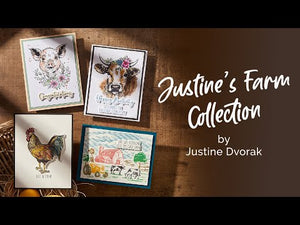 Farm Sweet Farm Registration BetterPress Plate & Die Set from the Justine's Farm Collection by Justine Dvorak