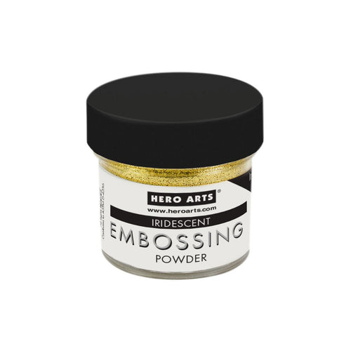 PW151 Iridescent Gold Embossing Powder - Hero Arts