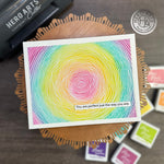 RB0624 June Cling Stamp of the Month - Hero Arts