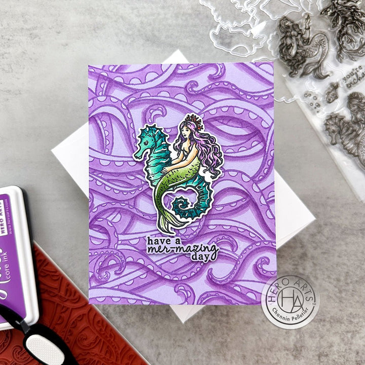 RB0724 July Cling of the Month - Hero Arts