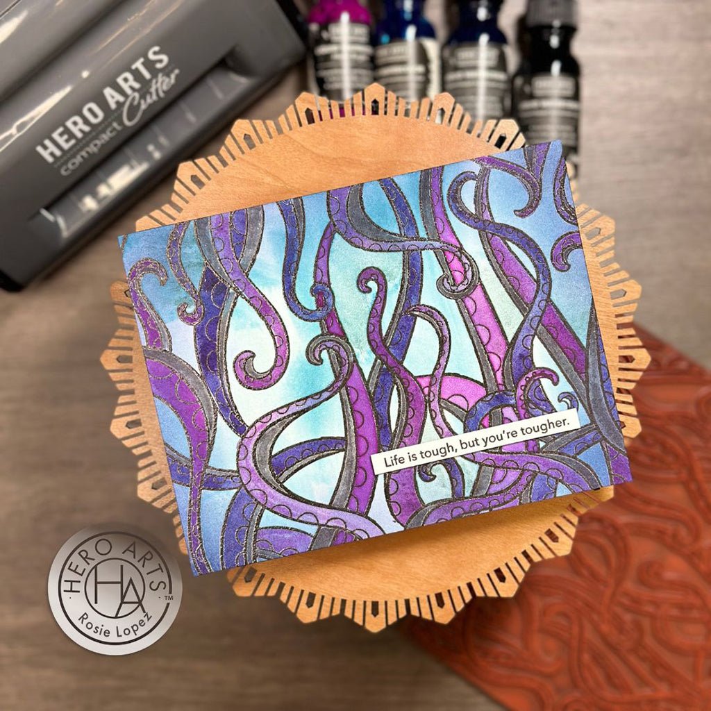 RB0724 July Cling of the Month - Hero Arts