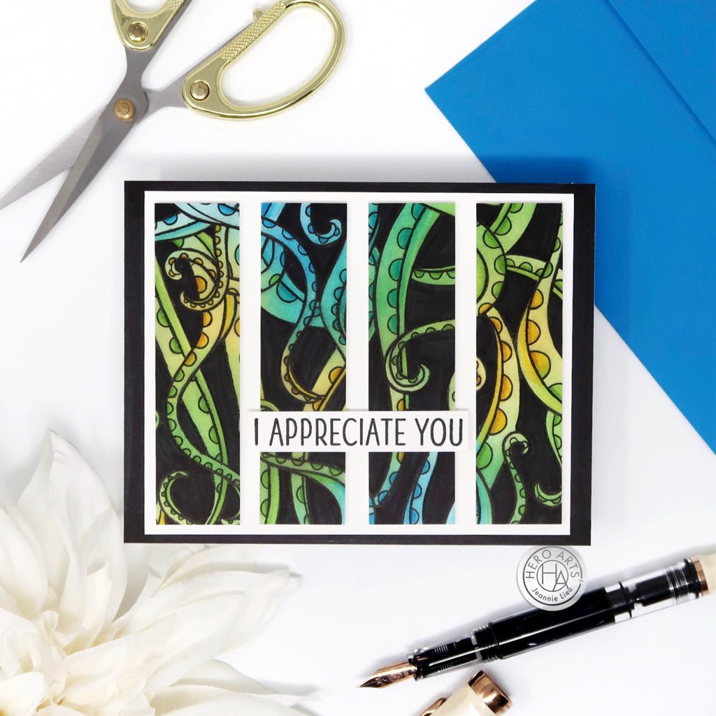 RB0724 July Cling of the Month - Hero Arts