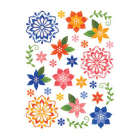 RT106 Graphic Florals Hero Transfers - Hero Arts