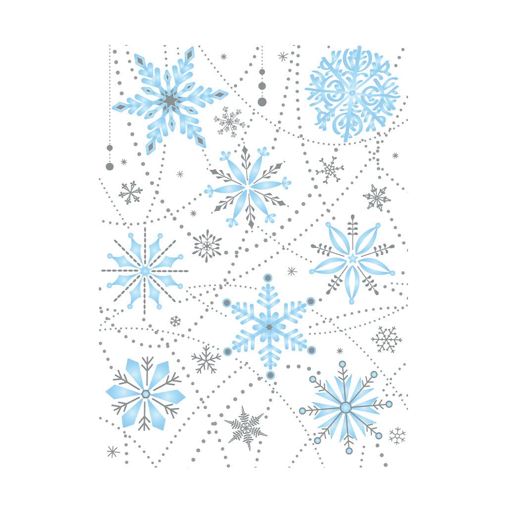 RT115 Snowflake Hero Transfers - Hero Arts