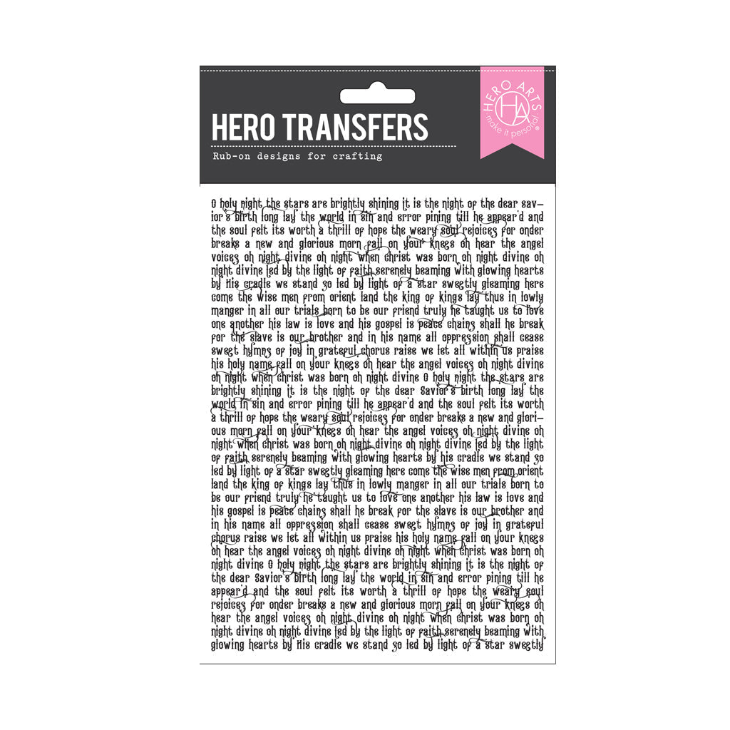 RT116 Holiday Collage Hero Transfers - Hero Arts