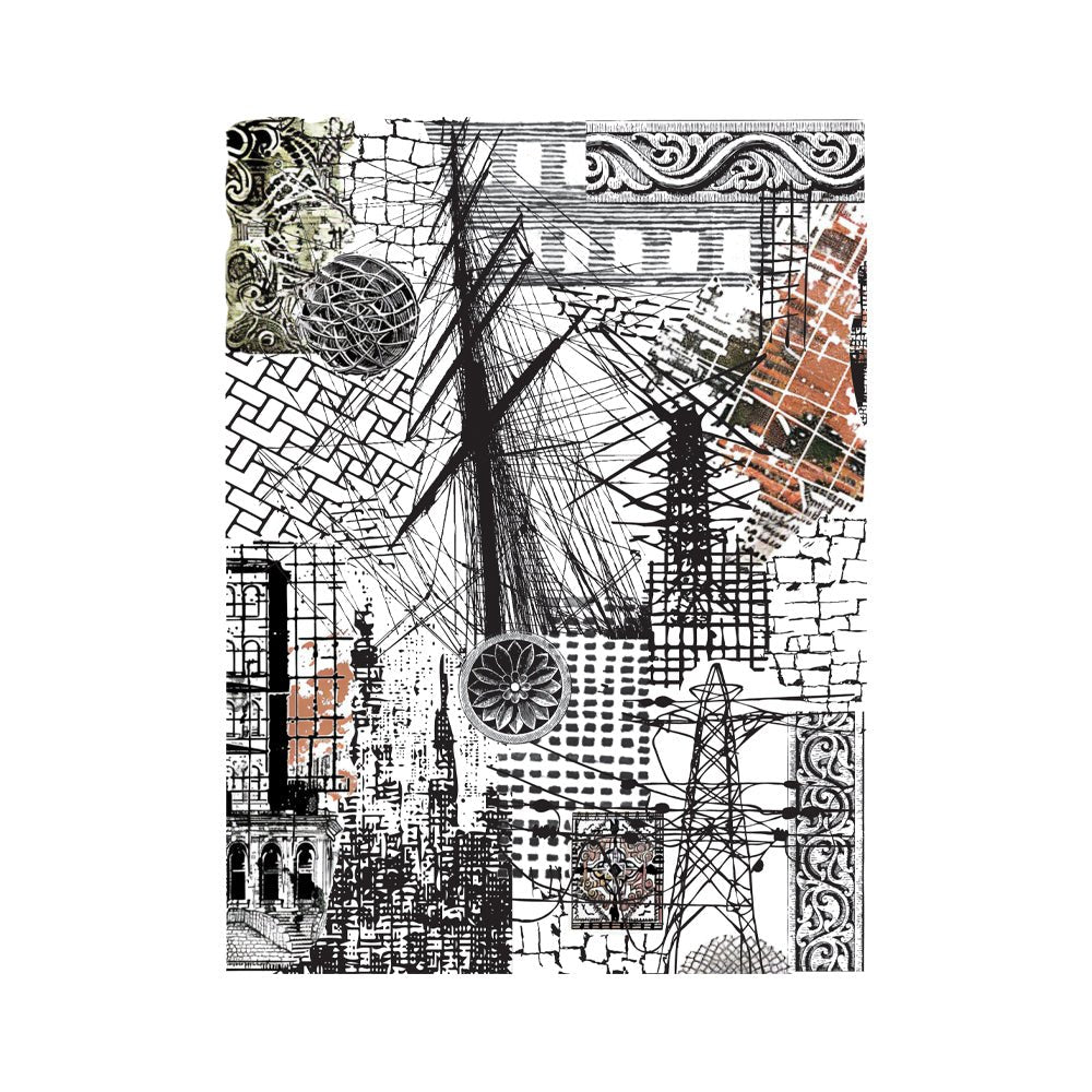 RT144 City Textures Hero Transfers - Hero Arts