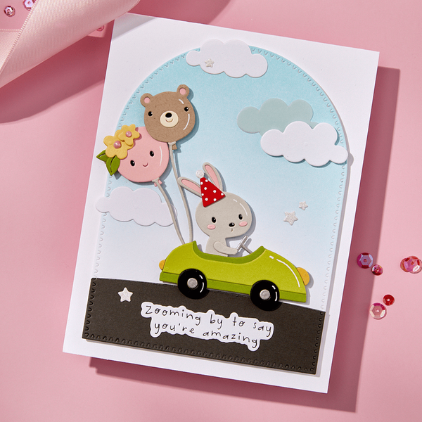 Little Smiles Sentiments BetterPress Plate & Die Set