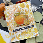 SA175 Fall Leaves Stencil - Hero Arts