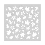 SA175 Fall Leaves Stencil - Hero Arts