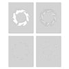 Color Layering Wreath Stencils