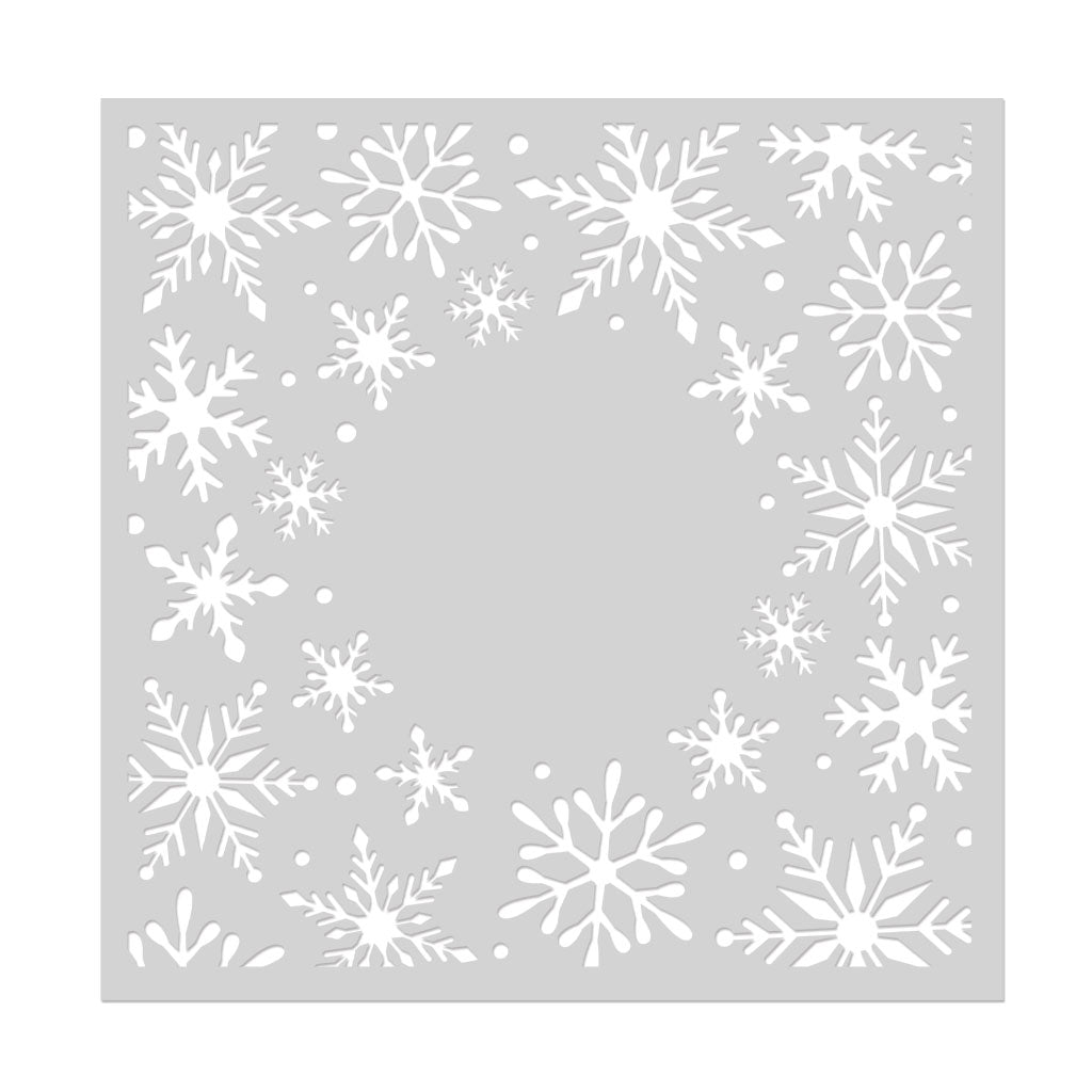 SA202 Snowflake Stencil - Hero Arts