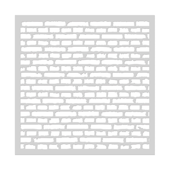 SA203 Brick Wall Stencil - Hero Arts