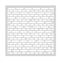 SA203 Brick Wall Stencil - Hero Arts