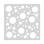 SA235 Large Sprinkled Dots Stencil - Hero Arts