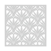 SA252 Art Deco Dancing Light Stencil - Hero Arts