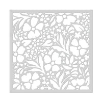 SA267 Floral Garden Stencil - Hero Arts