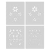 Color Layering Poinsettia Pattern Stencils