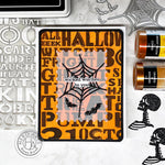 SA288 Halloween Words Stencil - Hero Arts