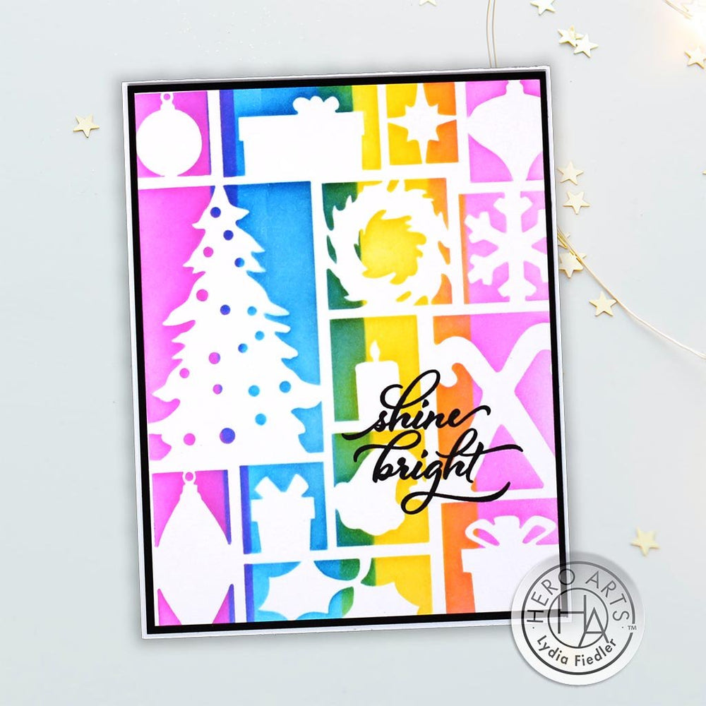 Holiday Assortment Stencil