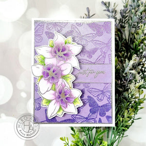 Wild Columbine Stamp & Cut