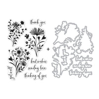 SB353 Floral Imprints Bundle (D) - Hero Arts