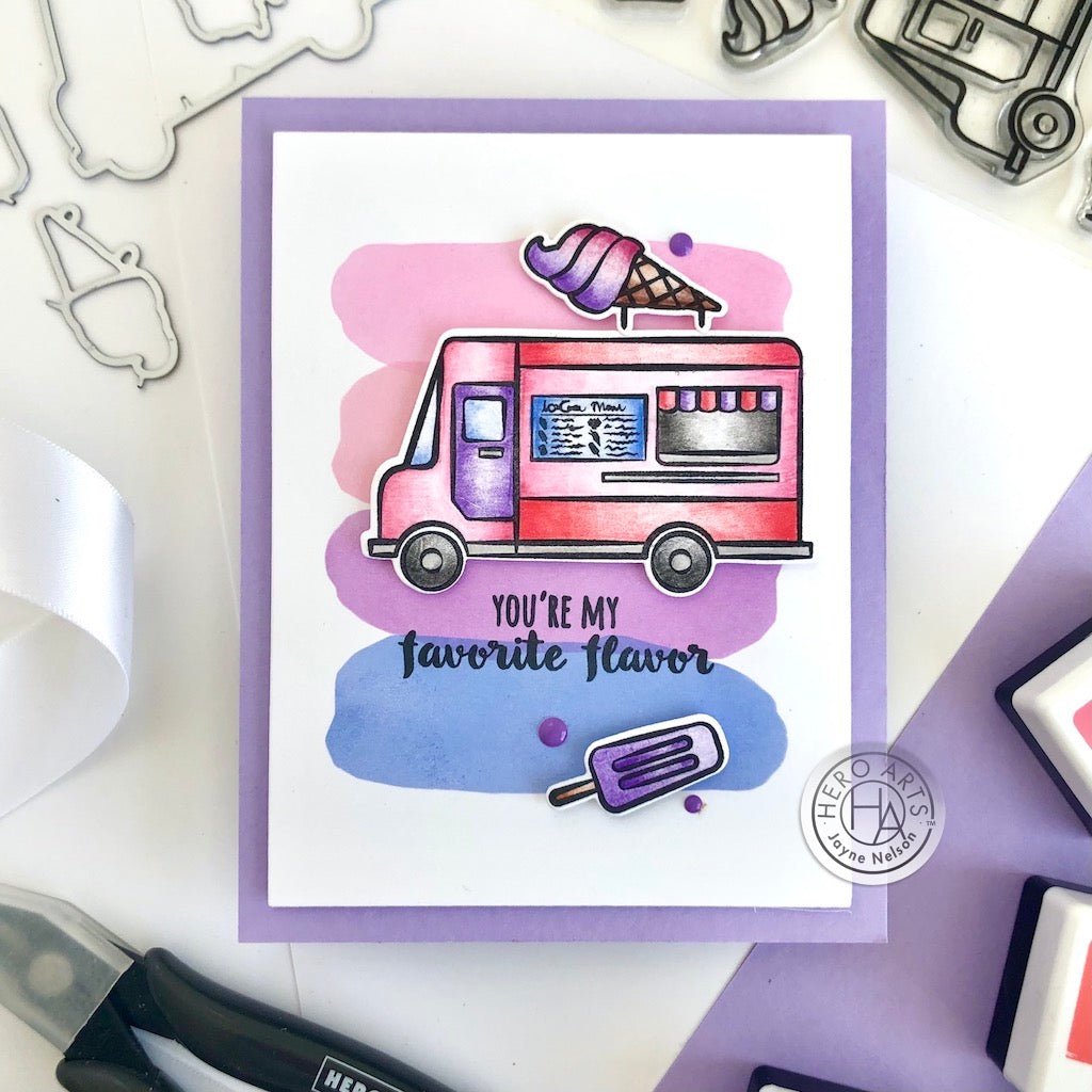 SB364 Ice Cream Truck Bundle (C) - Hero Arts