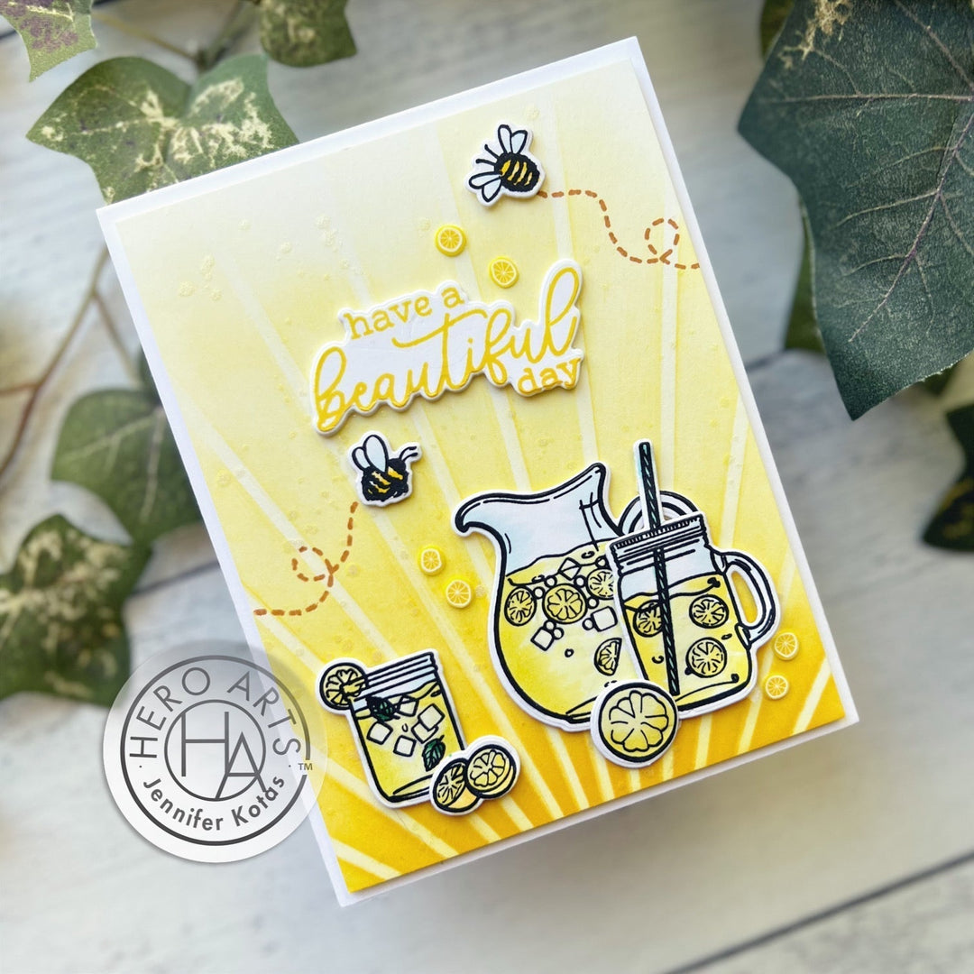 Lemonade Day Clear Stamp Set