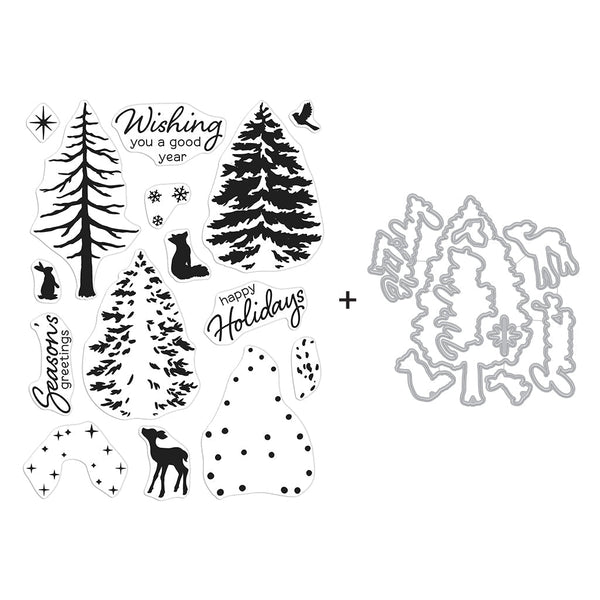 Color Layering Seasonal Tree Bundle