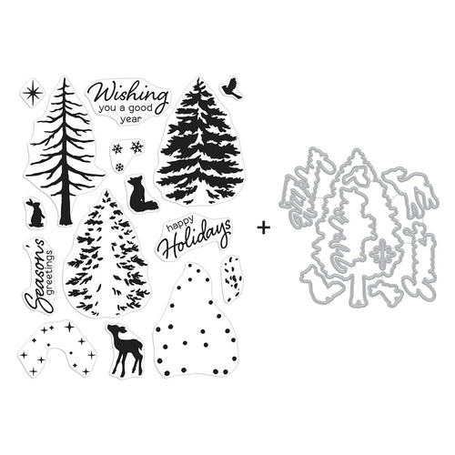 SB376 Color Layering Seasonal Tree Bundle (D) - Hero Arts