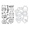 Winter Mail Critters Stamp & Cut