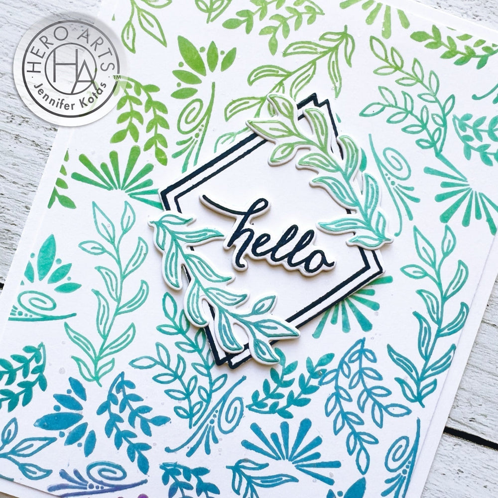 Geometric Frames Stamp & Cut