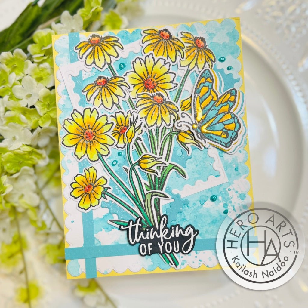 SB391 Wild Flowers Bundle (D) - Hero Arts