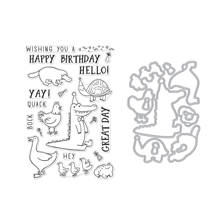 SB392 Birthday Animals Bundle (D) - Hero Arts