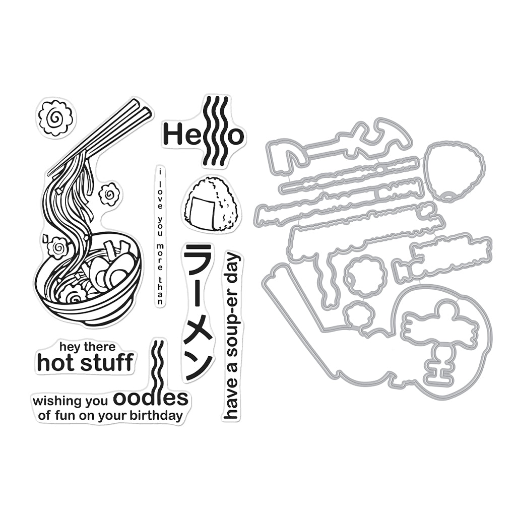 Ramen Stamp Cut Hero Arts Ramen stamp cut hero arts