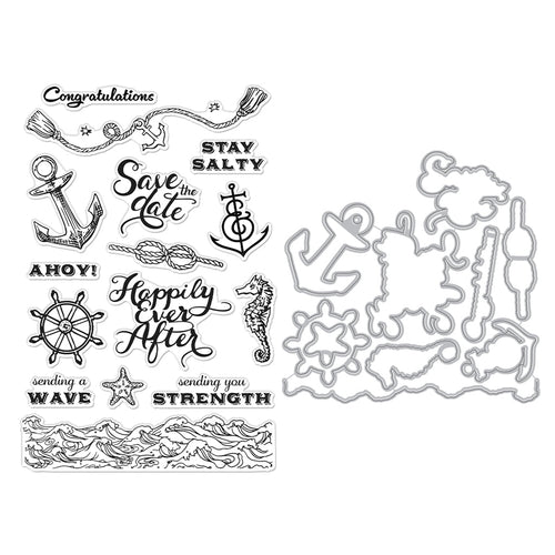 SB405 Nautical Messages Bundle (C) - Hero Arts