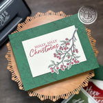 SB408 Color Layering Holly Branch Bundle (C) - Hero Arts