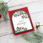 SB408 Color Layering Holly Branch Bundle (C) - Hero Arts