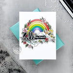 SB417 Floral Rainbow & Clouds Bundle (D) - Hero Arts