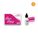 SB430 Berry Smoothie Reactive Ink Pad + Inker Bundle - Hero Arts