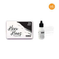 SB434 Sea Salt Reactive Ink Pad + Inker Bundle - Hero Arts