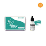 SB684 Bermuda Core Ink Pad + Inker Bundle - Hero Arts