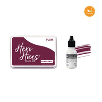 SB723 Plum Core Ink Pad + Inker Bundle - Hero Arts