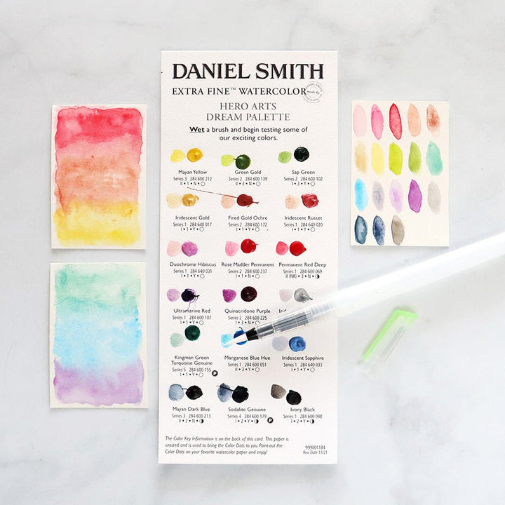 SK105 How To Watercolor Technique Kit - Hero Arts