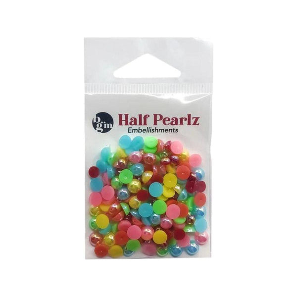 Buttons Galore & More - Tiki Bar Half Pearlz AB